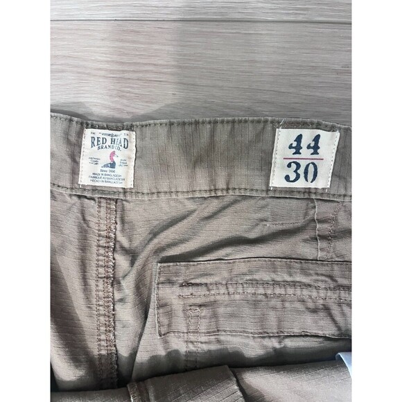 Redhead Brand Co Men's Cargo Pants Relaxed Fit Khaki 44/30 - Picture 8 of 10